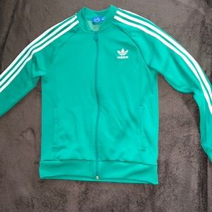 Adidas Green Track Jacket Classic
